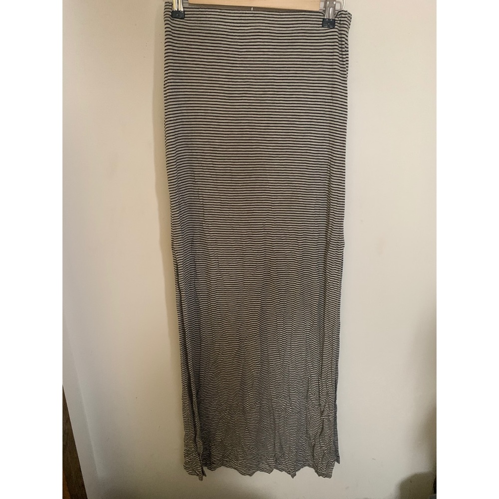 Garage Striped Maxi Skirt